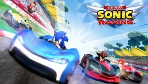 Image d'illustration pour l'article : Test Team Sonic Racing – Le célèbre hérisson mise toute sur la coop’