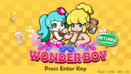 Image d'illustration pour l'article : Wonder Boy Returns Remix arrive bientôt sur Switch
