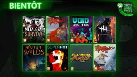 Image d'illustration pour l'article : Xbox Game Pass : 8 nouveaux jeux dont Metal Gear Survive et The Banner Saga