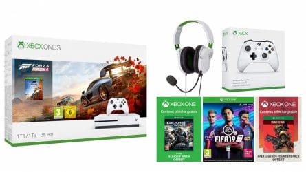 Image d'illustration pour l'article : Amazon lance un pack Xbox One S avec FIFA 19, Forza Horizon 4 et un casque Turtle Beach