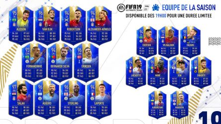 Image d'illustration pour l'article : FIFA 19 dévoile sa Team Of The Season pour la Premier League