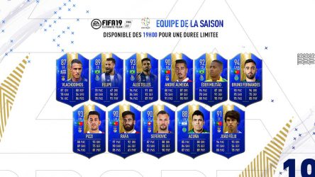 Image d'illustration pour l'article : FIFA 19 dévoile sa Team Of The Season pour la Liga NOS
