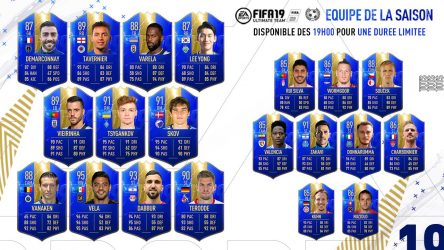 Image d'illustration pour l'article : FIFA 19 dévoile sa Team Of The Season pour le Reste du Monde