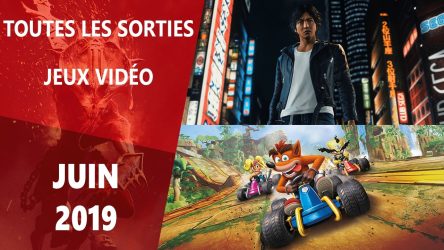 Image d'illustration pour l'article : Calendrier des sorties jeux vidéo juin 2019