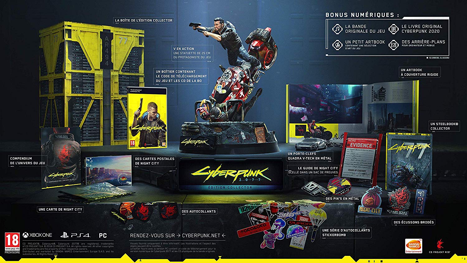 Cyberpunk 2077 - Sweat à capuche Samurai Biggest Fan