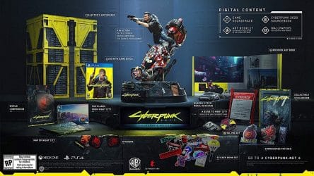Image d'illustration pour l'article : E3 2019 : Cyberpunk 2077 tiendra sur deux CD pour les versions Xbox One et PS4