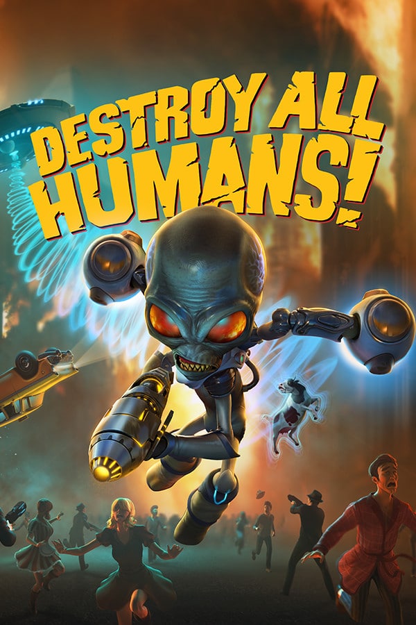 Jaquette de Destroy All Humans!