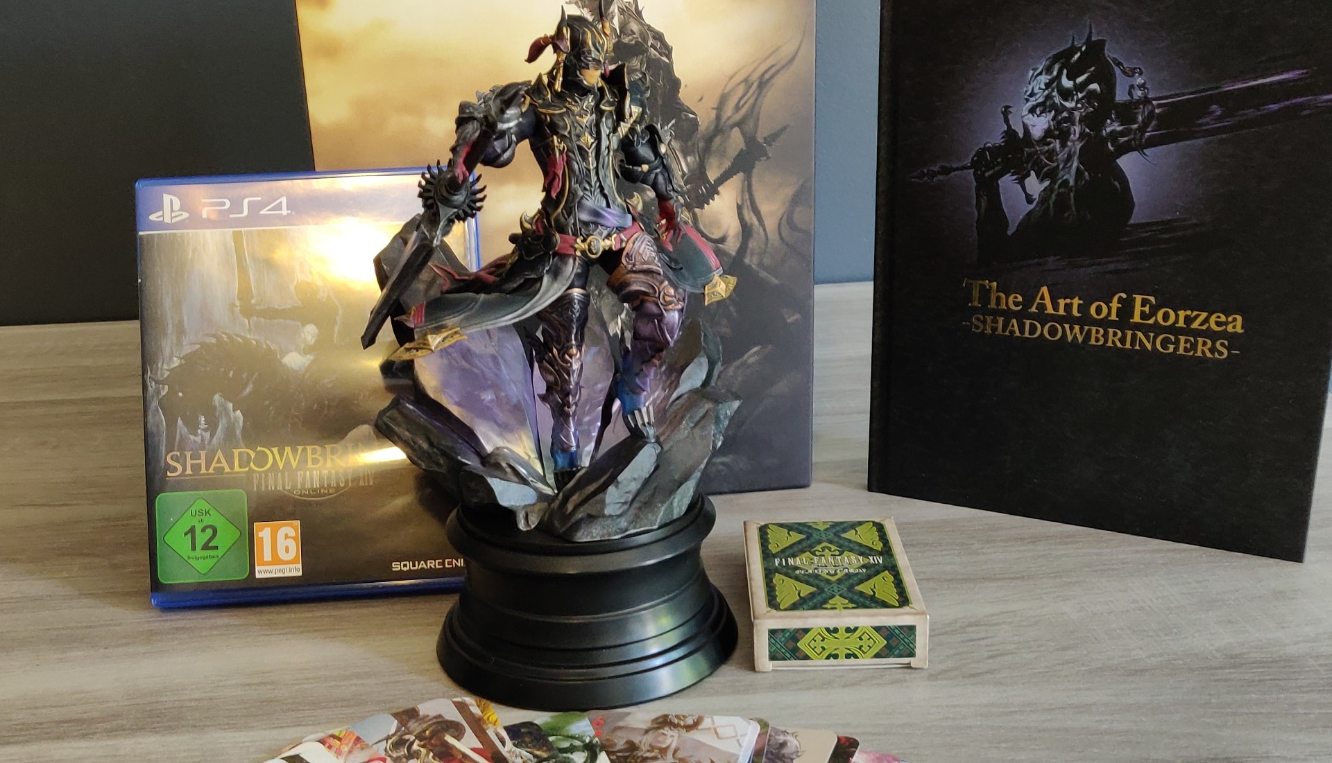 Final fantasy xiv : unboxing de l'édition collector de shadowbringers
