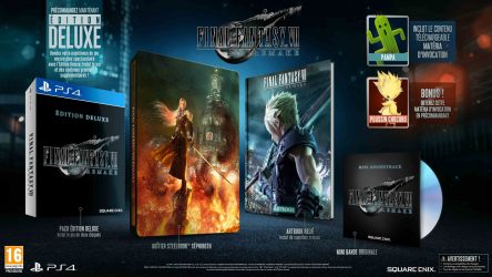 Image d'illustration pour l'article : Final Fantasy VII Remake : l'édition deluxe en précommande