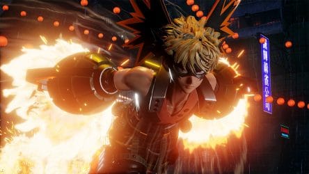 Image d'illustration pour l'article : Jump Force : Katsuki Bakugou se goupille plus ou moins bien