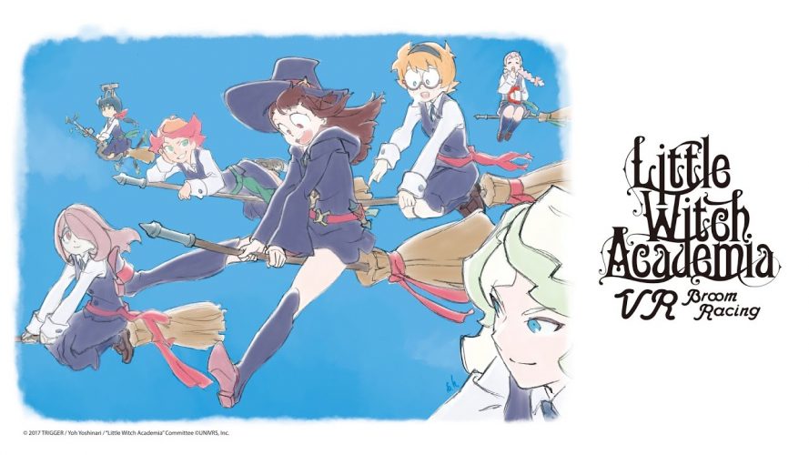 Little witch academia: vr broom racing