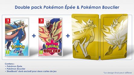 Image d'illustration pour l'article : Pokémon Epée et Bouclier : les précommandes du Double Pack sont ouvertes