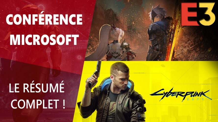 Image d\'illustration pour l\'article : E3 2019 : Cyberpunk 2077, Xbox Scarlett… Résumé vidéo de la conférence Microsoft