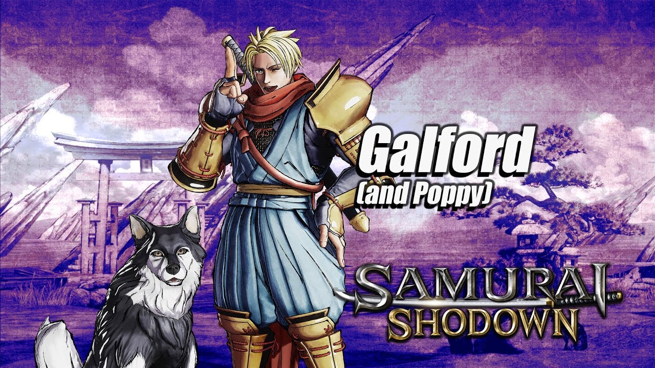 Samurai shodown cède à la mode du doggo avec galford et poppy