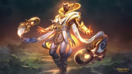 Image d'illustration pour l'article : Smite accueille un nouveau Dieu, Olorun, le souverain céleste