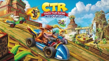 Image d'illustration pour l'article : Test Crash Team Racing Nitro-Fueled - Crash évite le mur