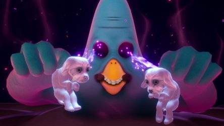 Image d'illustration pour l'article : Trover Saves the Universe : Une étrange publicité pour son lancement