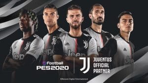 Image d'illustration pour l'article : eFootball PES 2020 : nouveau partenariat avec la Juventus FC
