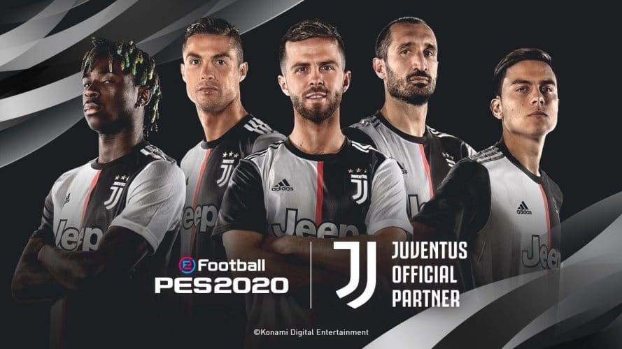 Image d\'illustration pour l\'article : eFootball PES 2020 : nouveau partenariat avec la Juventus FC