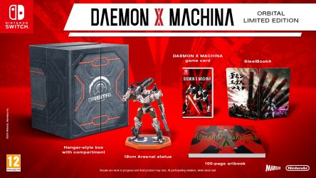 Image d'illustration pour l'article : Daemon X Machina nous montre ses améliorations et son édition collector