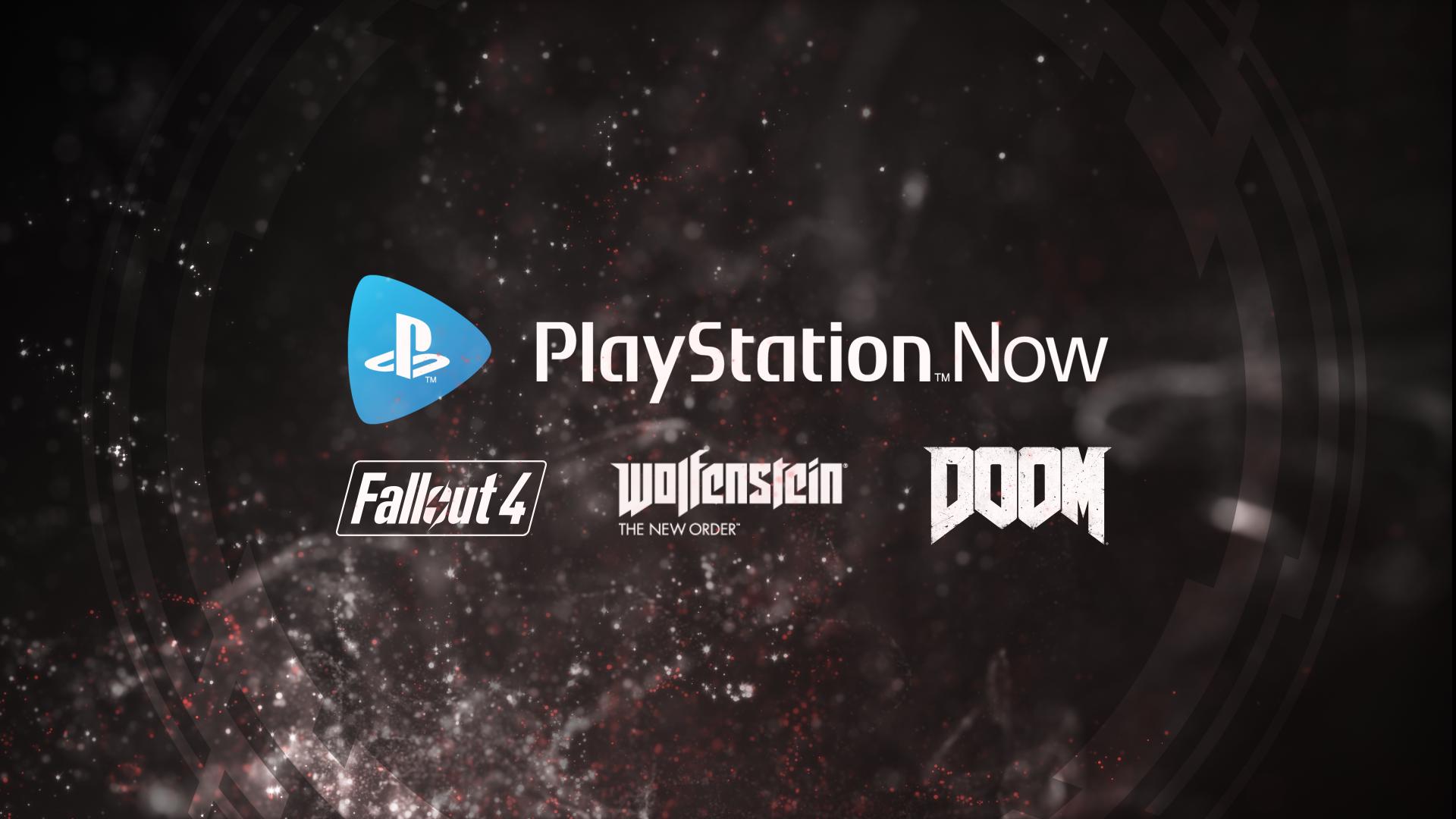 Ps now fallout 4 wolfenstein doom quakecon 2019
