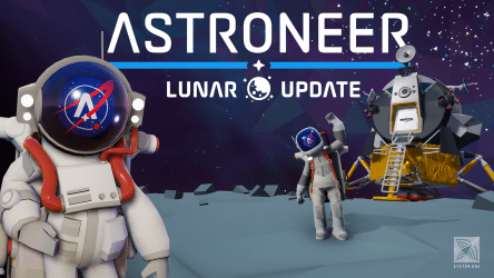 Image d'illustration pour l'article : Astroneer nous présente sa mise à jour lunaire