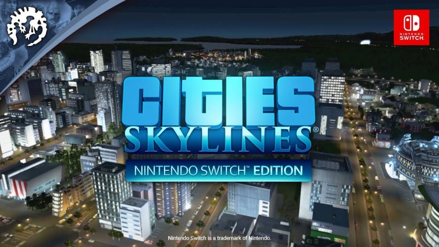 Affiche cities skylines switch edition