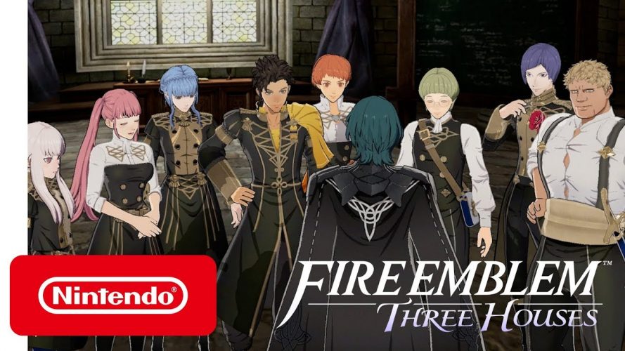 Image d\'illustration pour l\'article : Fire Emblem Three Houses présente les Cerfs d’or en vidéo