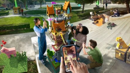 Image d'illustration pour l'article : Minecraft Earth : une bêta fermée va bientôt être lancée