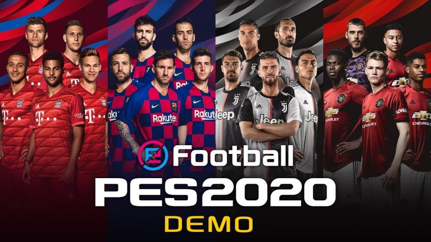 Image d\'illustration pour l\'article : eFootball PES 2020 lance sa démo, tout ce qu’il faut savoir (poids, contenu…)