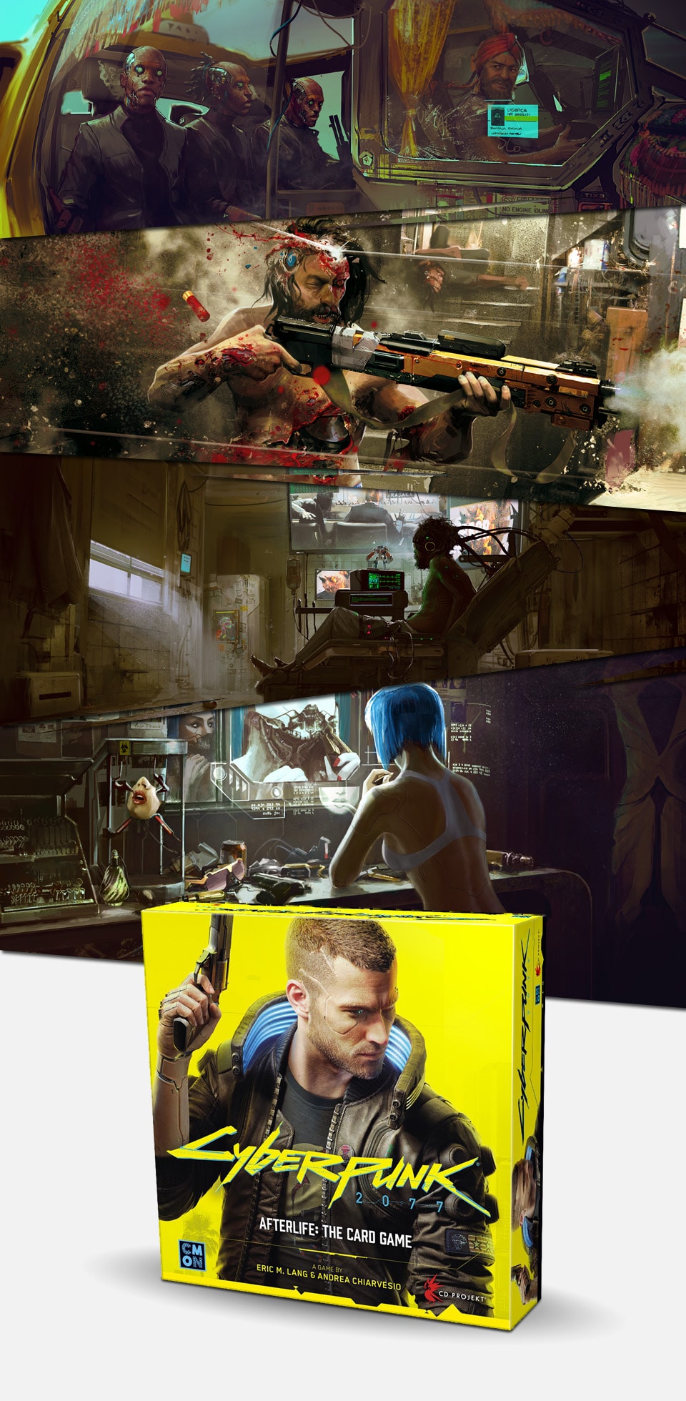 Cyberpunk 2077 afterlife the card game