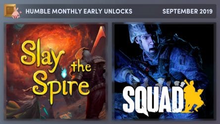 Image d'illustration pour l'article : Humble Monthly : Slay the Spire et Squad en septembre