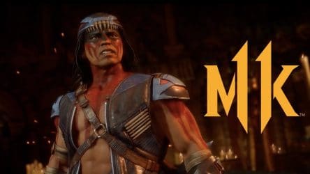 Image d'illustration pour l'article : Mortal Kombat 11 : Nightwolf sort les crocs dans son trailer