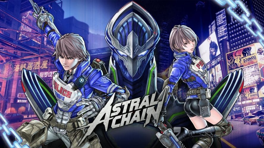 Astral chain illustration personnage principal