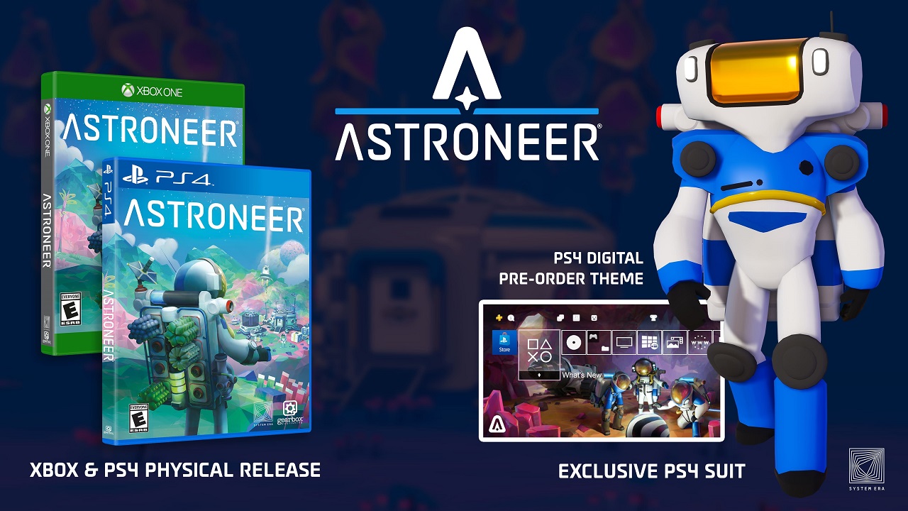 Astroneer : le jeu d'exploration et de construction dans l'espace enfin  daté sur PC et Xbox One : Les images 