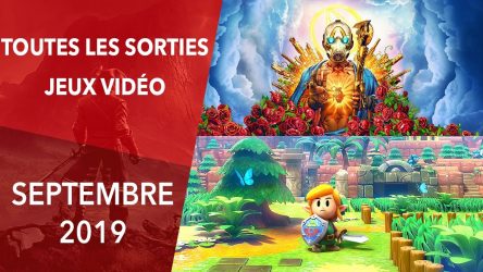 Image d'illustration pour l'article : Calendrier des sorties jeux vidéo septembre 2019