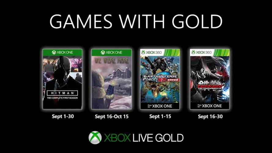 Games with gold septembre 2019
