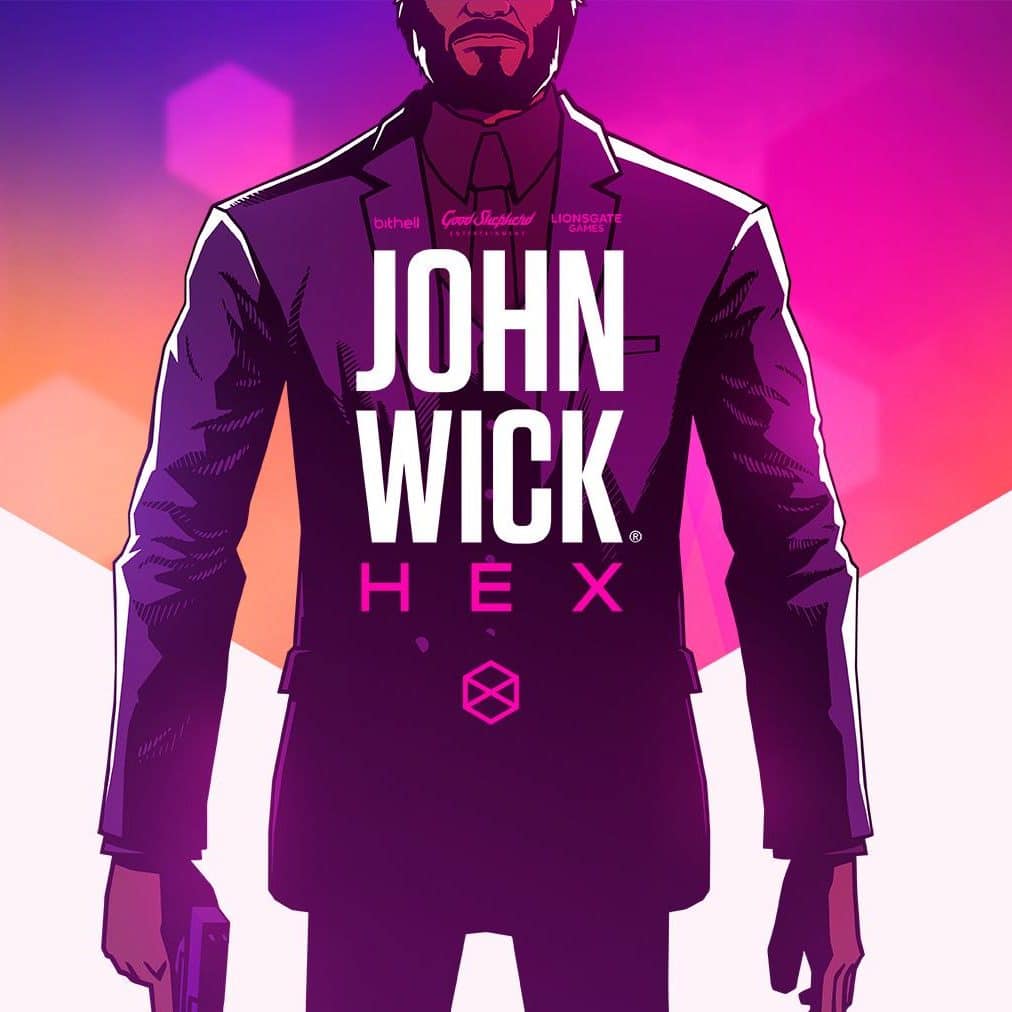 John wick hex jaquette logo violet rose