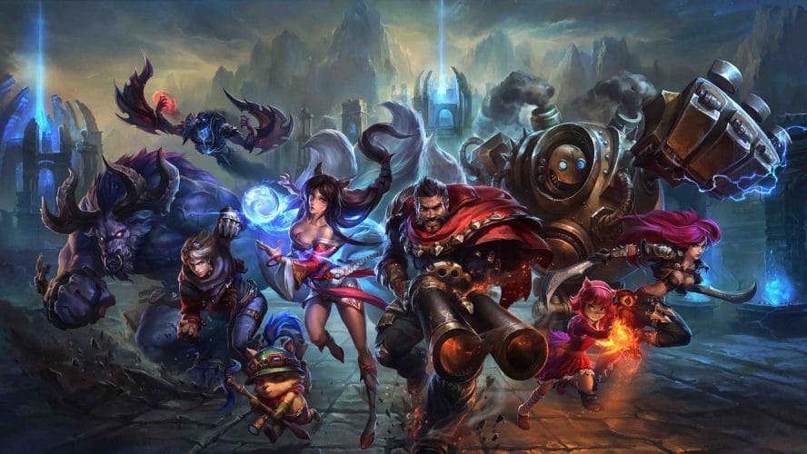 League of legends fighting game 1