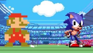 Mario & sonic aux jeux olympiques de tokyo 2020 jeu retro 2d