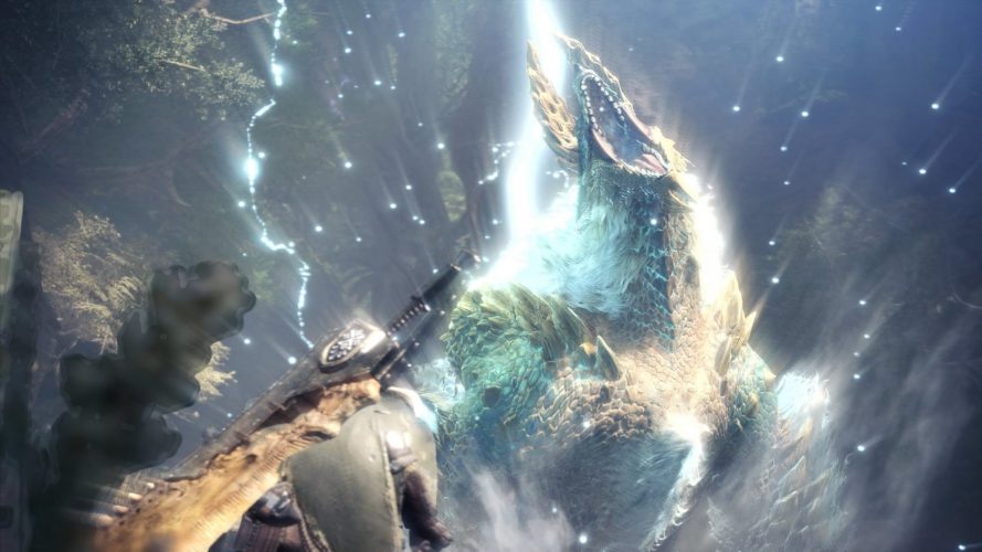 Image d\'illustration pour l\'article : Monster Hunter World: Iceborne présente le Zinogre en vidéo