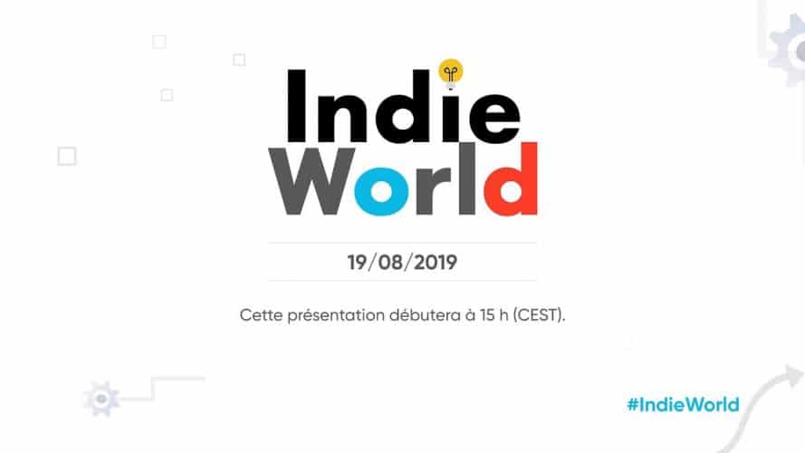 Nintendo Indie World Août 2019 Switch Indé