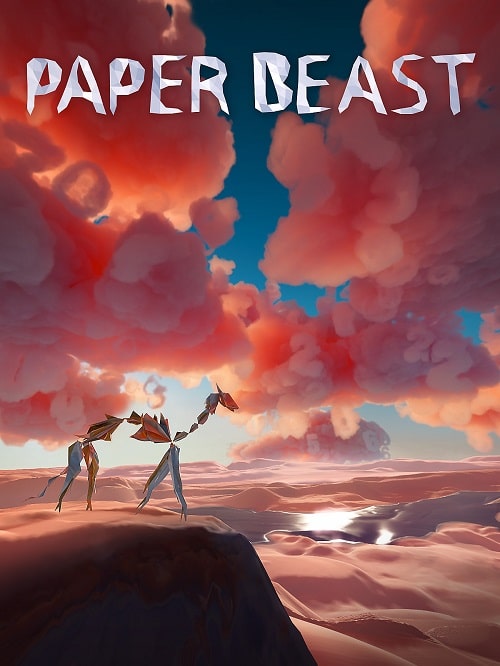 Paper beast jaquette paysage chien