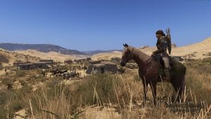 Mount & blade 2 : bannerlord cheval personnage herbe