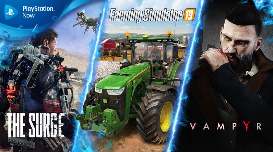 playstation now septembre the surge vampyr farming
