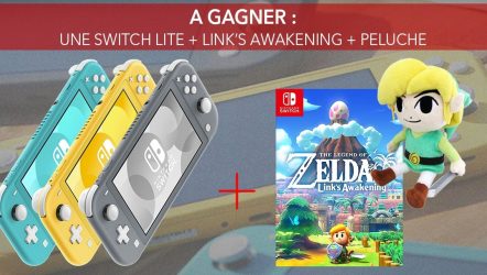 Image d'illustration pour l'article : Concours : Une Nintendo Switch Lite avec Zelda Link's Awakening à gagner