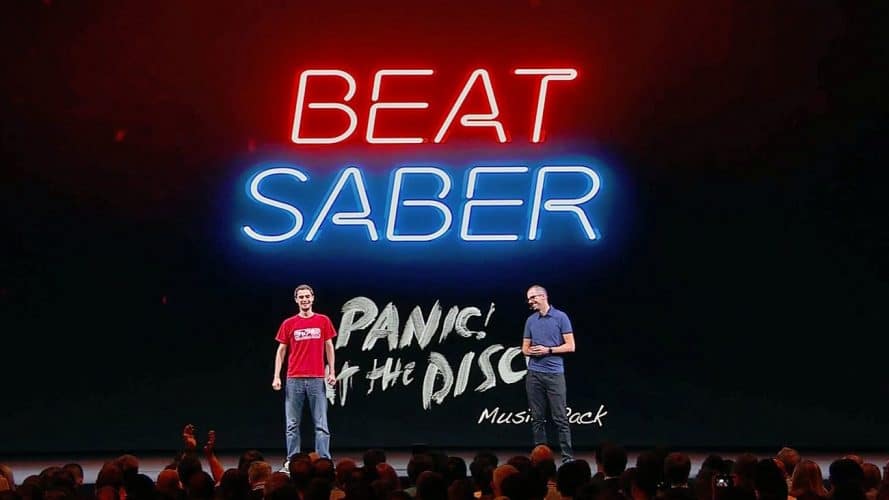 Panic! At the disco beat saber sur scène