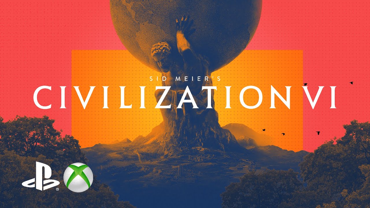 Civilization vi avec logo et ps4 xbox one