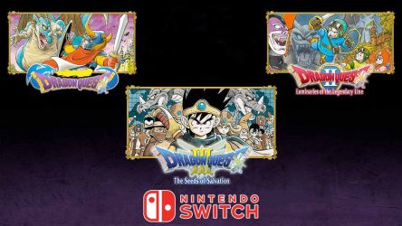 Image d'illustration pour l'article : Les 3 premiers Dragon Quest sur Switch sortiront aussi en Europe