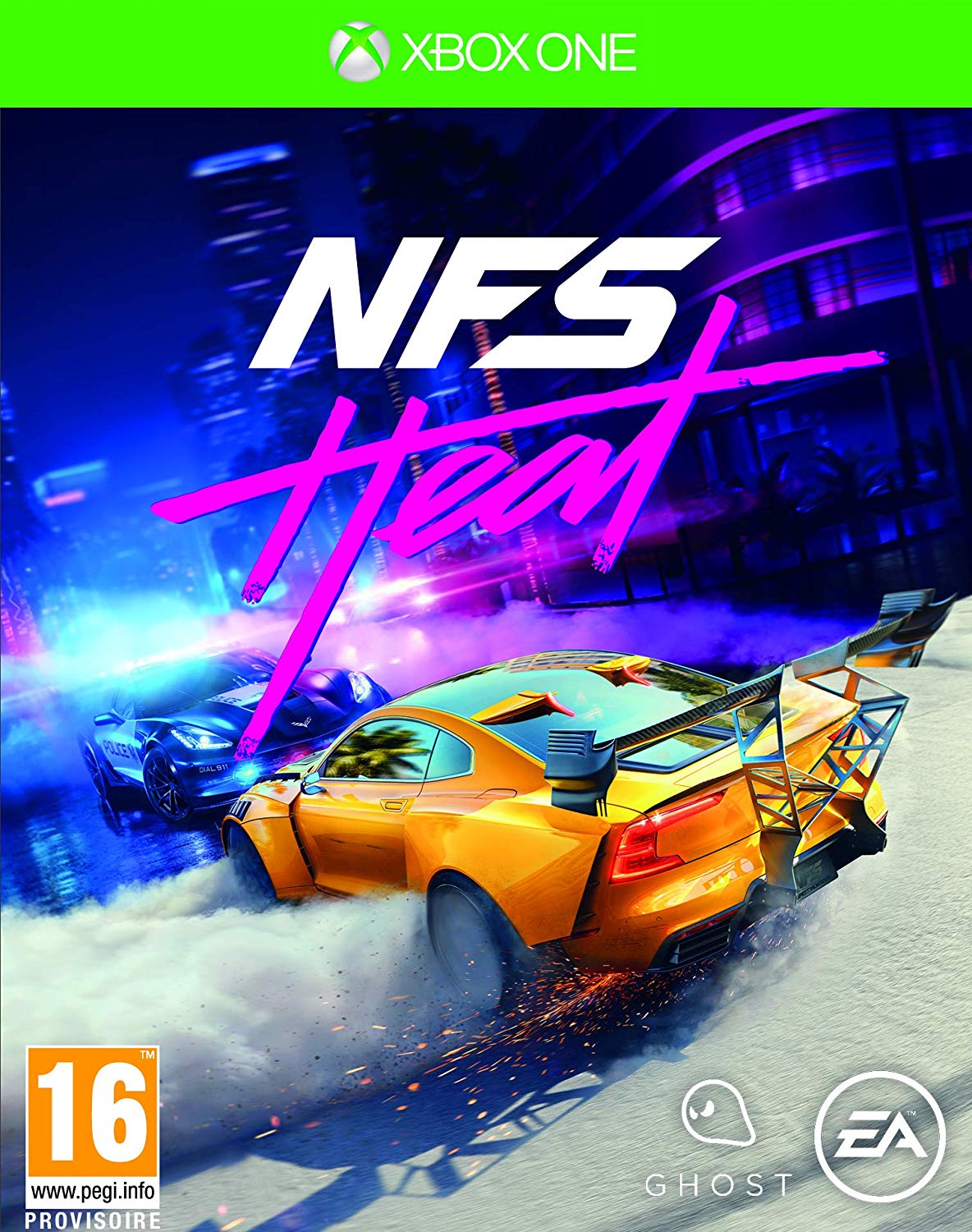 Jaquette need for speed heat 2 2